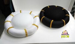 כובע תלמודי - לבן