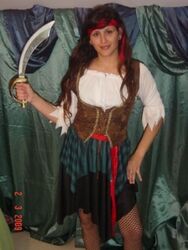 תחפושת פיראטית שודדי הקריביים