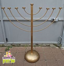 חנוכית זהב גדולה - 1.20 מטר
