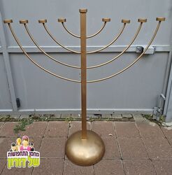 חנוכית זהב גדולה - 1.20 מטר
