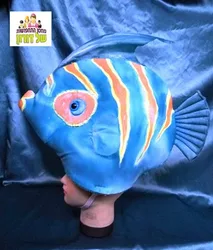 כובע דג כחול