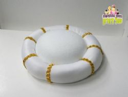 כובע תלמודי - לבן