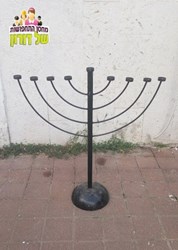 חנוכית זהב גדולה - 1.20 מטר