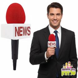 מיקרופון כתב חדשות