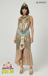 תחפושת קליאופטרה מהודרת
